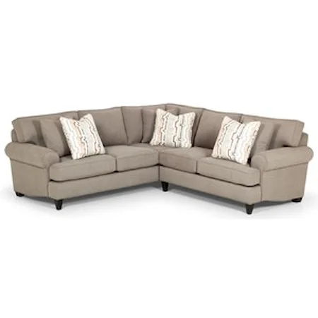 Casual 2-Piece L-Shape Sectional